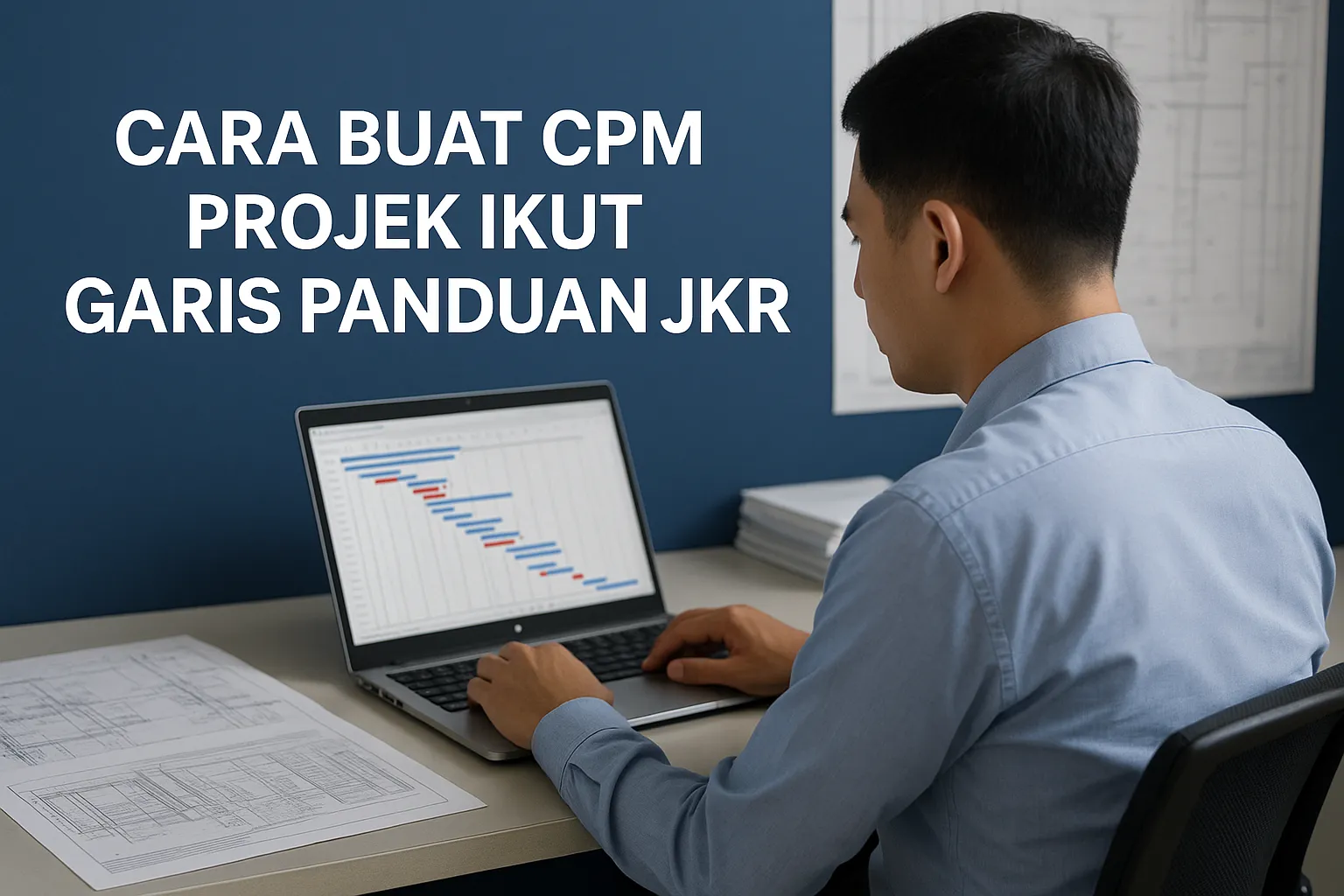 cara buat cpm projek